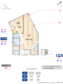 バーゼル 202 【東京都東武練馬駅】 の間取り図
