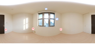 CalmeⅢ 202 【茨城県水戸】 の間取り図