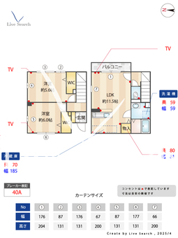 ローズクレスト 103 【東京都東府中駅】 の間取り図