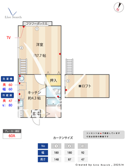 西池レジデンス 201 【東京都池袋駅徒歩10分】 の間取り図