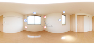 カモミール千波 203 【茨城県水戸駅】 の間取り図