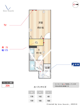 パフィオニッシン 201 【埼玉県川越線　日進駅　徒歩10分】 の間取り図