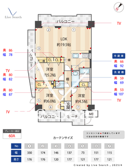 朝日プラザ川口青木　724249R 308 【埼玉県南鳩ヶ谷駅】 の間取り図