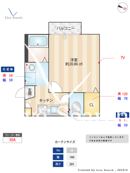 GOD BLESS OMIYA 201 【埼玉県指扇駅】 の間取り図