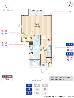 D．H．日吉 201 【神奈川県高田駅】 の間取り図