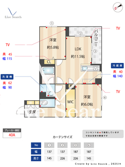 グリーンセント 303 【神奈川県宿河原駅】 の間取り図