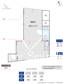 SENDAGAYA TERRACE 201 【東京都北参道駅】 の間取り図