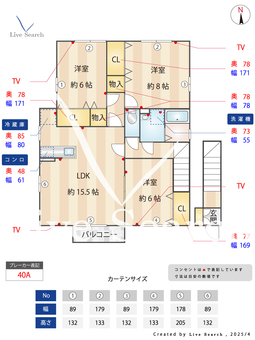 Green　South  201 【荻窪駅】 の間取り図