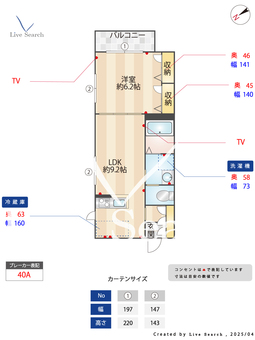 サントル北寺尾 203 【鶴見駅】 の間取り図