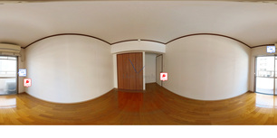 大濠オークマンション 203 【福岡県六本松駅】 の間取り図