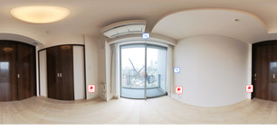 シティハウス目黒ザ・ツインSOUTH棟 1505 【東京都目黒駅】 の間取り図