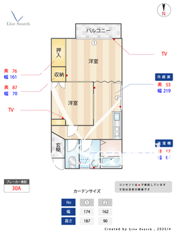 コーポ・コガ 201 【鹿島田駅】 の間取り図