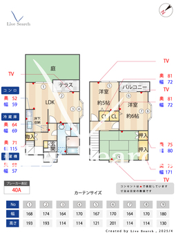 ヴェルデあざみ 3 【神奈川県北山田駅】 の間取り図