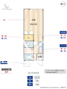 コーポけやき 107 【東京都祖師ヶ谷大蔵駅】 の間取り図
