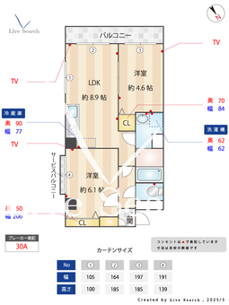 レジデンスTKY 403 【東京都都営新宿線一之江駅徒歩5分】 の間取り図