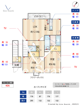 グランモア 202 【東京都河辺駅】 の間取り図