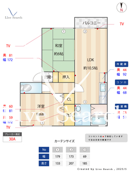 フローラケー 102 【神奈川県相模原駅】 の間取り図