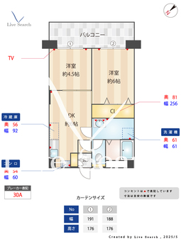 博多エステートビル 1205 【福岡県博多駅】 の間取り図