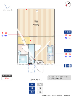 コーポフジ 201 【千葉県京成千葉線　みどり台駅】 の間取り図