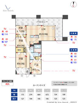 Nudgone.照葉 1101 【東区鹿児島本線　千早駅】 の間取り図