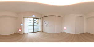 日商岩井中津マンション 701 【大阪府中津駅】 の間取り図