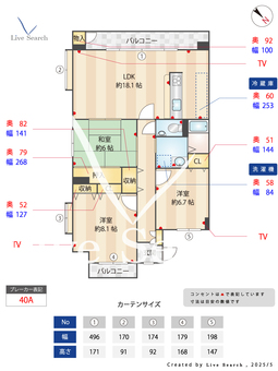 ボスコ薬院 303 【福岡県薬院大通駅】 の間取り図