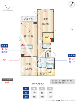 ケインズ東高円寺 201 【東京都東高円寺駅】 の間取り図