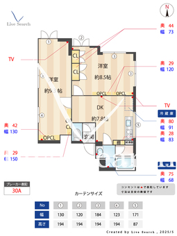 アパートメントクロ三軒茶屋 401 【東京都三軒茶屋】 の間取り図
