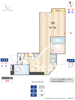 ウインズ新蒲田 403 【東京都矢口渡】 の間取り図
