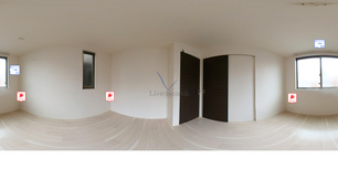 レイクシティ御茶園C 103 【茨城県水戸駅】 の間取り図