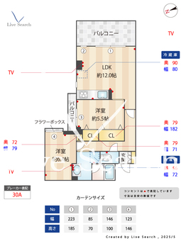 サンハイツ平間 306 【神奈川県平間駅】 の間取り図