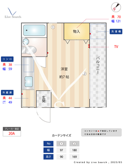 ハイム沢 102 【東京都池袋駅】 の間取り図