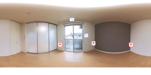 キャトルセゾンA 202 【茨城県赤塚】 の間取り図