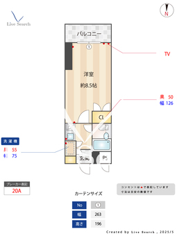アーバン赤堤 315 【東京都下高井戸】 の間取り図