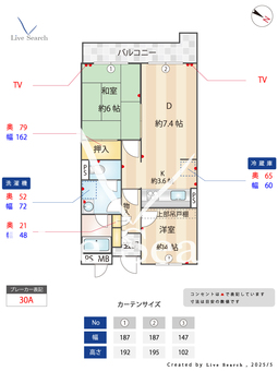 メイゾン小竹向原 209 【東京都小竹向原駅】 の間取り図