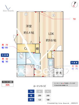 Life inn　こいけ 106 【熊本県御代志駅】 の間取り図