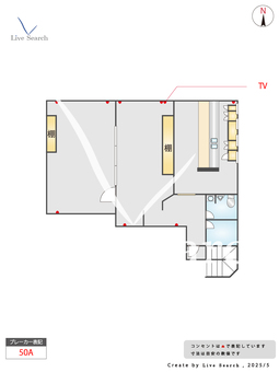市川真間武田マンション B1 【千葉県市川真間駅】 の間取り図