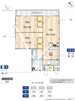 グレイス東大宮 101 【埼玉県湘南新宿ライン宇都宮線横須賀線　東大宮駅　徒歩7分】 の間取り図
