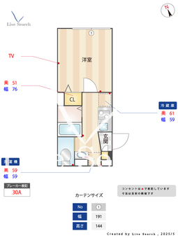 エルファーロ代々木上原IV 401 【代々木上原駅】 の間取り図