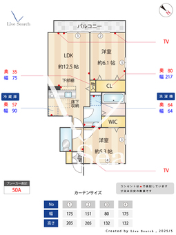エスポワールⅠ 105 【埼玉県湘南新宿ライン宇都宮線横須賀線　東大宮駅　徒歩32分】 の間取り図