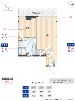 秋山ビル 802 【東京都新大久保駅】 の間取り図