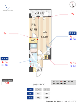 Alivis緑橋 415 【大阪府緑橋駅】 の間取り図