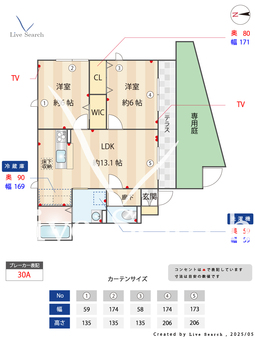 ハナミズキ 102 【埼玉県東北本線　東大宮駅　徒歩18分】 の間取り図
