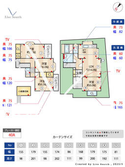高津区千年1245-21中古戸建757514R  【神奈川県武蔵新城駅】 の間取り図