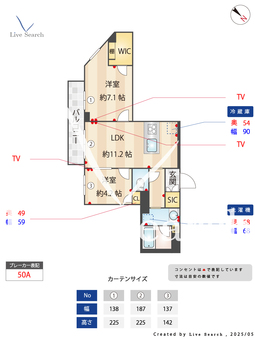 フェリクス大倉山 305 【神奈川県大倉山駅】 の間取り図