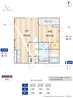 K.I　FLATS　Ⅲ 101 【東京都上井草駅】 の間取り図