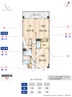 グレース花塚 202 【愛知県日比野駅】 の間取り図