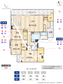 プレミアス城西 301 【福岡県西新】 の間取り図