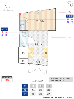 SENDAGAYA TERRACE 101 【東京都北参道駅】 の間取り図