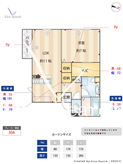 ファミリア 101 【東京都小岩】 の間取り図